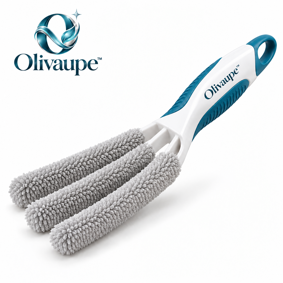 Olivaupe™ Dual-Sided Blind Cleaning Brush – Multi-Slat Dusting Tool for Window Blinds, Shutters, Vents & Narrow Household Surfaces