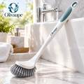 Olivaupe™ ReachEase Long-Handle Bathroom Scrub Brush – Extendable Floor & Shower Cleaning Brush for Tile, Tub, Grout & Hard-to-Reach Areas