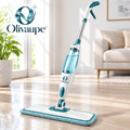 Olivaupe™ MistGlide Spray Mop – Refillable Floor Cleaning Mop with Fine-Mist Sprayer & Reusable Microfiber Pad
