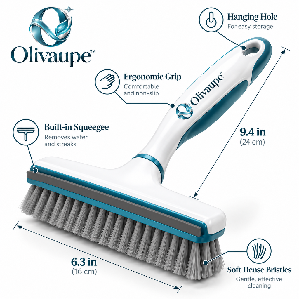 Olivaupe™ ScreenSweep Window Screen Cleaning Brush – Dual-Sided Mesh Duster for Window Screens, Sliding Doors & Fine Dust Removal