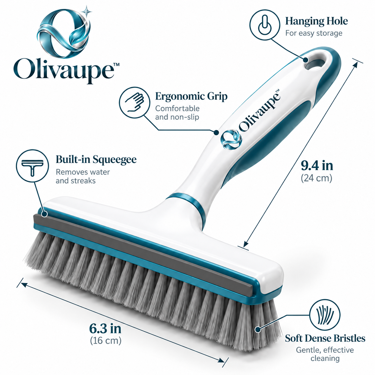 Olivaupe™ ScreenSweep Window Screen Cleaning Brush – Dual-Sided Mesh Duster for Window Screens, Sliding Doors & Fine Dust Removal