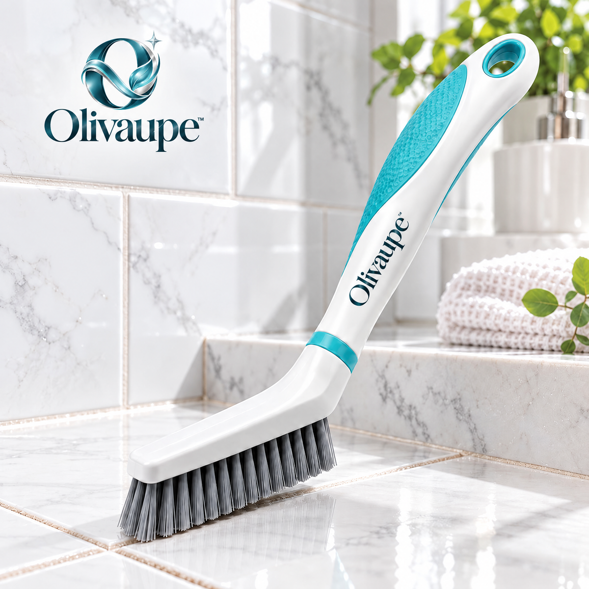 Olivaupe™ Precision Grout Cleaning Brush – Narrow Tile Joint Scrubber for Bathrooms, Kitchens & Hard-to-Reach Lines